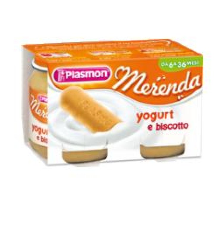 PLASMON Dessert Yog.Bisc2x120g