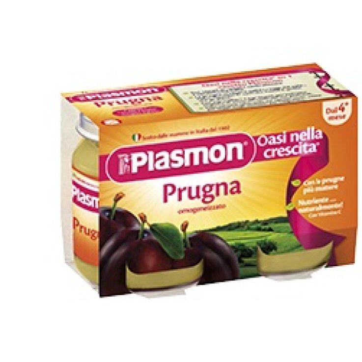 PLASMON OMOGENEIZZATO PRUGNA 2 X 104 G PLASMON OMOGENEIZZATO PRUGNA 2 X 104 G