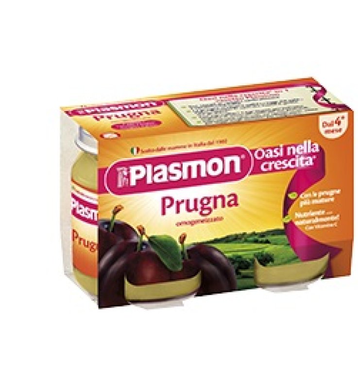 PLASMON OMOGENEIZZATO PRUGNA 2 X 104 G PLASMON OMOGENEIZZATO PRUGNA 2 X 104 G