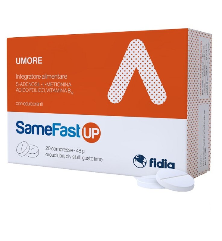 Samefast Up 20 Compresse orosolubili | SAM-e, Acido Folico e B12