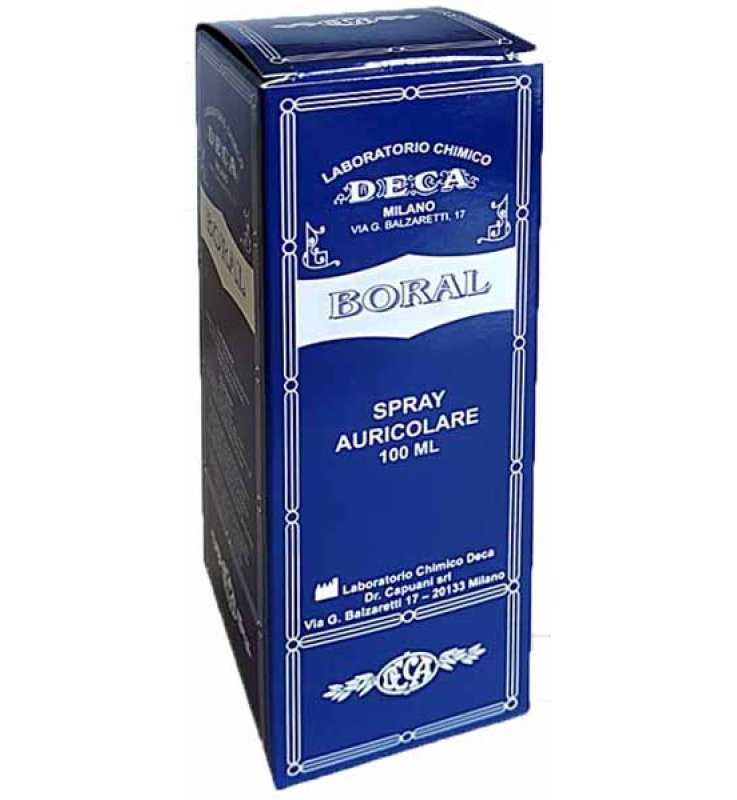 BORAL SPRAY AURICOLARE 100 ML BORAL SPRAY AURICOLARE 100 ML