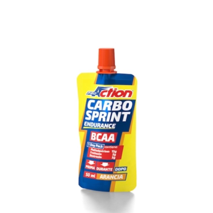 PROACTION CARBO SPRINT ENDURANCE BCAA ALL'ARANCIA 50 ML PROACTION CARBO SPRINT ENDURANCE BCAA ALL'ARANCIA 50 ML