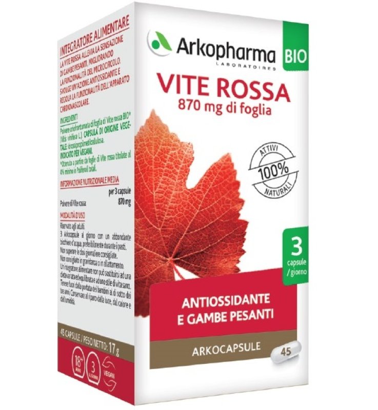 ARKOCAPSULE-VITE ROSSA 45CPS