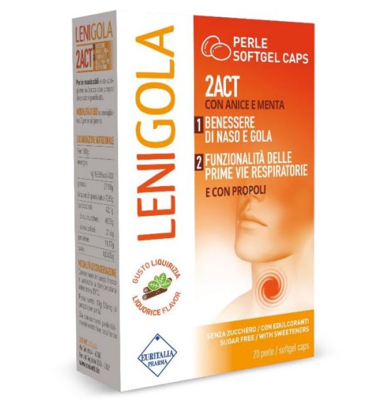 LENIGOLA BALS LIQUIRIZ 20 PERLE