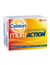 CEBION MULTIACTION 20 COMPRESSE EFFERVESCENTI