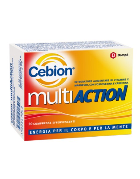 CEBION MULTIACTION 20 COMPRESSE EFFERVESCENTI