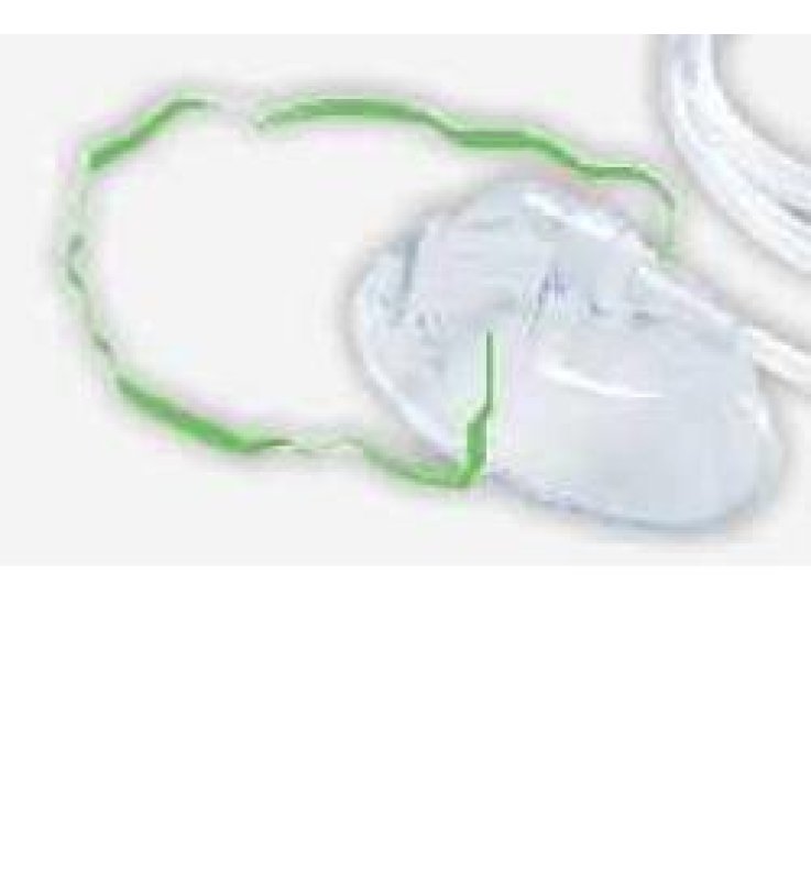 MASCHERA PED OSSIG +TUBO PBPHARM