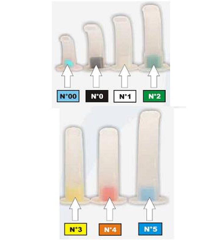 CANNULA GUEDEL 5 BLU