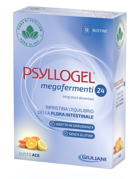 PSYLLOGEL MEGAFERMENTI 24 ACE 12 BUSTE 3 G