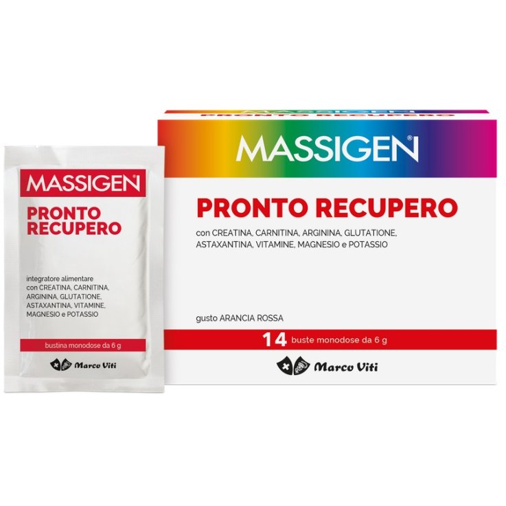 MASSIGEN PRONTO RECUPERO 14 BUSTINE 6 G MASSIGEN PRONTO RECUPERO 14 BUSTINE 6 G