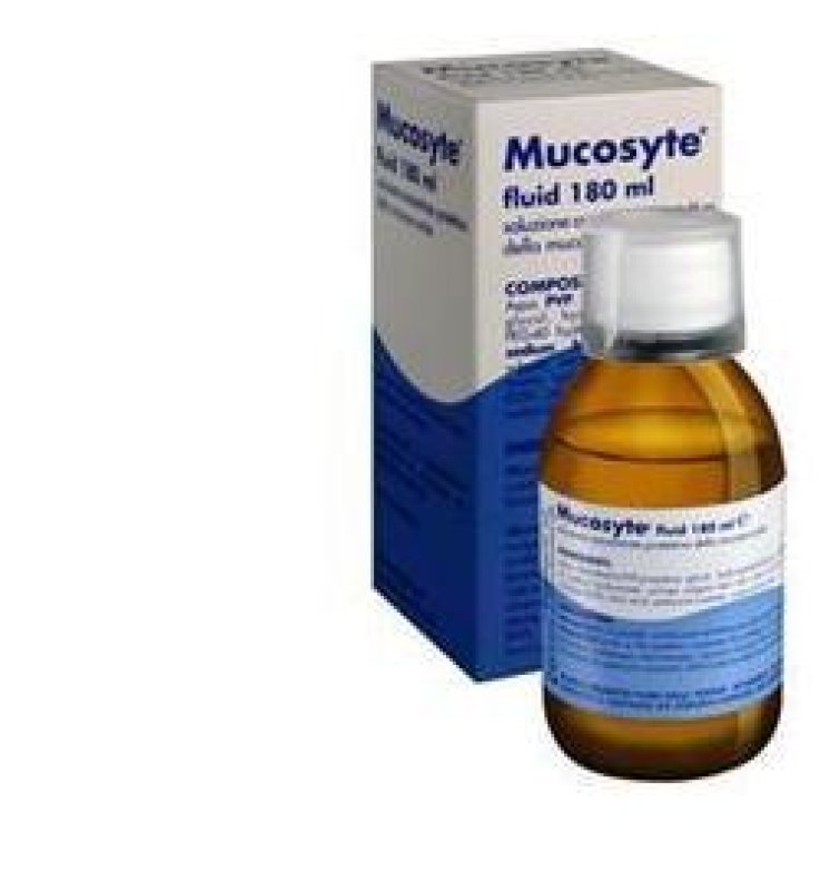 MUCOSYTE FLUID SOLUZIONE CONCENTRATA 180 ML MUCOSYTE FLUID SOLUZIONE CONCENTRATA 180 ML