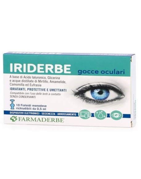 IRIDERBE GOCCE OCUL 10X0,5ML