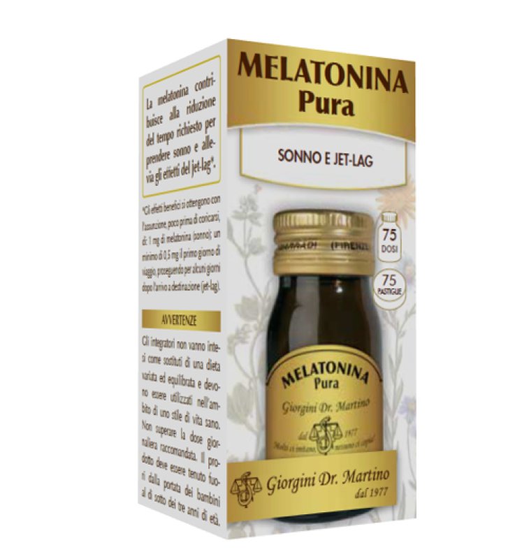 MELATONINA Pura 75 Past.400mg MELATONINA Pura 75 Past.400mg