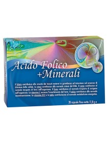 ACIDO FOLICO+ MINER 20CPR AURORA ACIDO FOLICO+ MINER 20CPR AURORA