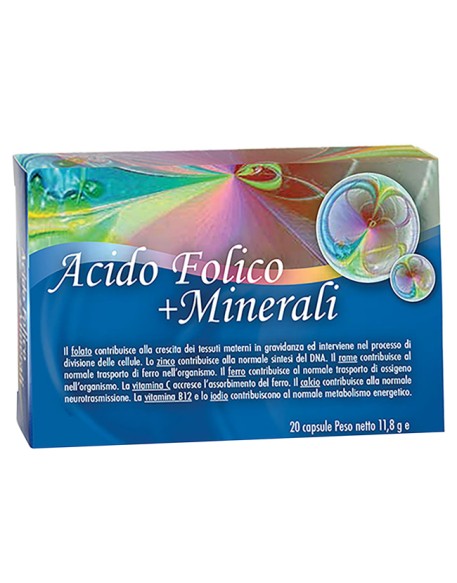 ACIDO FOLICO+ MINER 20CPR AURORA ACIDO FOLICO+ MINER 20CPR AURORA