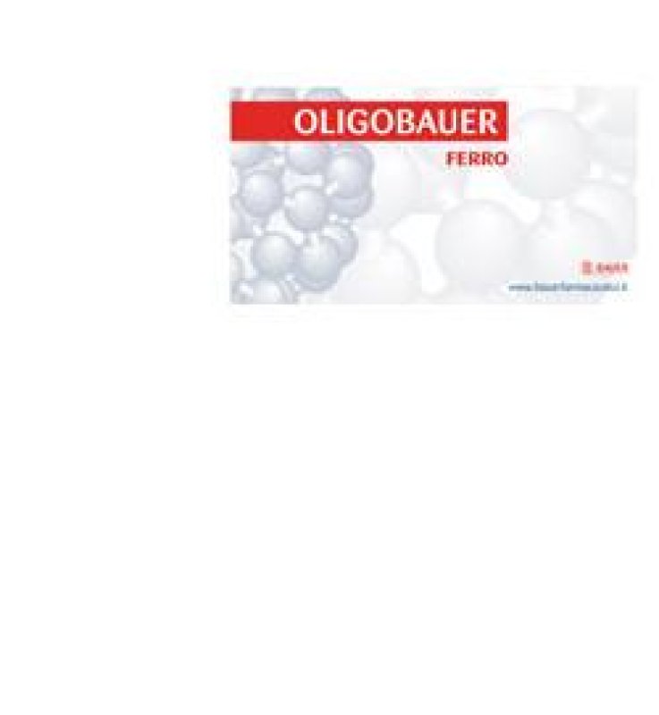 OLIGOBAUER FERRO (24) FIALE BA