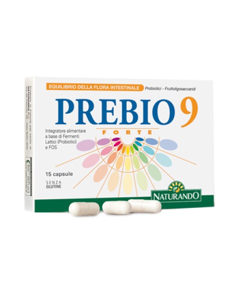 PREBIO 9 FORTE 15 CAPSULE 8,9 G