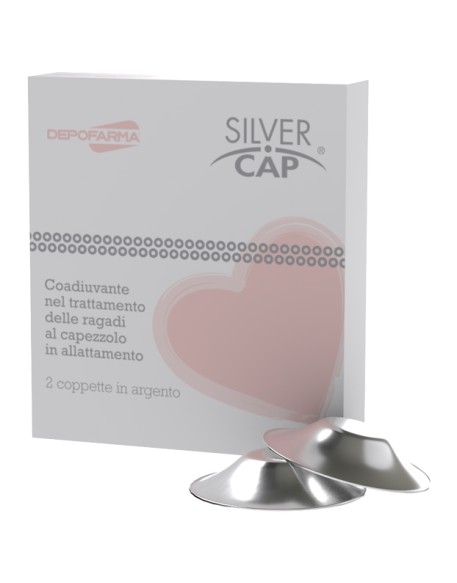 SILVER CAP COPPETTE IN ARGENTO COPRI CAPEZZOLI PER ALLATTAMENTO