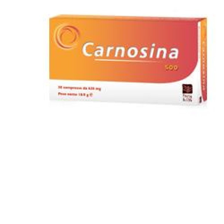 CARNOSINA 500 30 COMPRESSE 18,9 G CARNOSINA 500 30 COMPRESSE 18,9 G