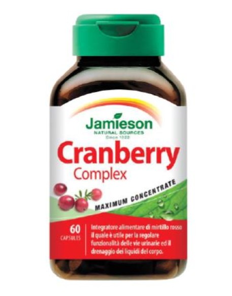 CRANBERRY COMPLEX JAMIESON 60 CAPSULE