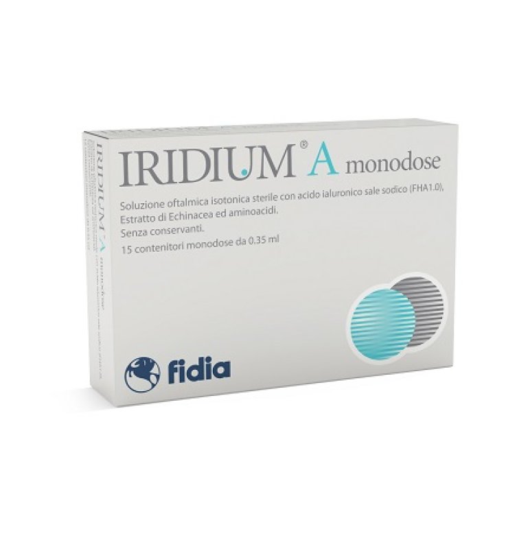 IRIDIUM A GOCCE OCULARI 15 FLACONCINI MONODOSE 0,35 ML