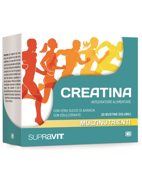 SUPRAVIT CREATINA GRANULATO 20 BUSTINE