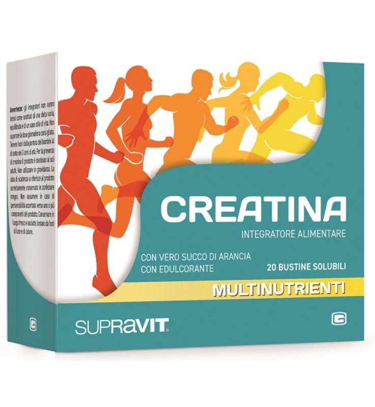 SUPRAVIT CREATINA GRANULATO 20 BUSTINE