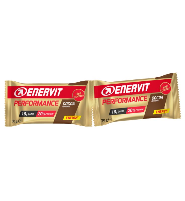 ENERVIT SPORT PERFORMANCE BAR CACAO 2 X 30 G ENERVIT SPORT PERFORMANCE BAR CACAO 2 X 30 G