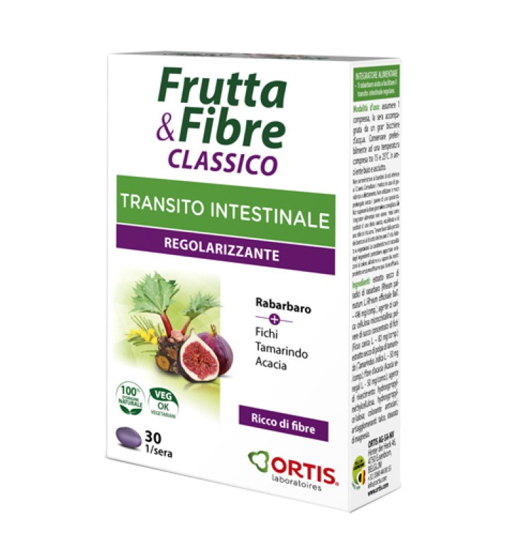 FRUTTA E FIBRE 30 COMPRESSE