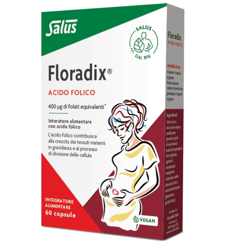 FLORADIX ACIDO FOLICO 60 CAPSULE