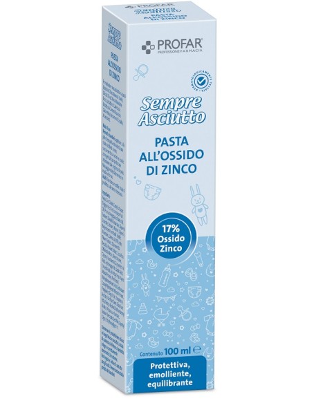 PASTA ALL'OSSIDO DI ZINCO 17% 100 ML PROFAR