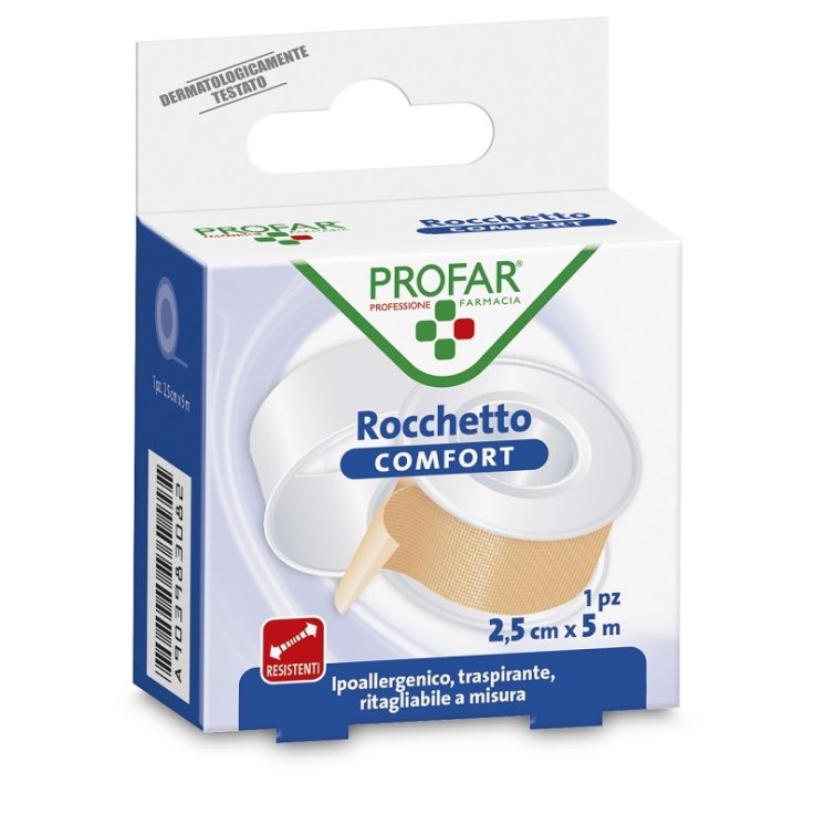 ROCCHETTO IN TELA COMFORT 2,5 CM X 5 M PROFAR ROCCHETTO IN TELA COMFORT 2,5 CM X 5 M PROFAR