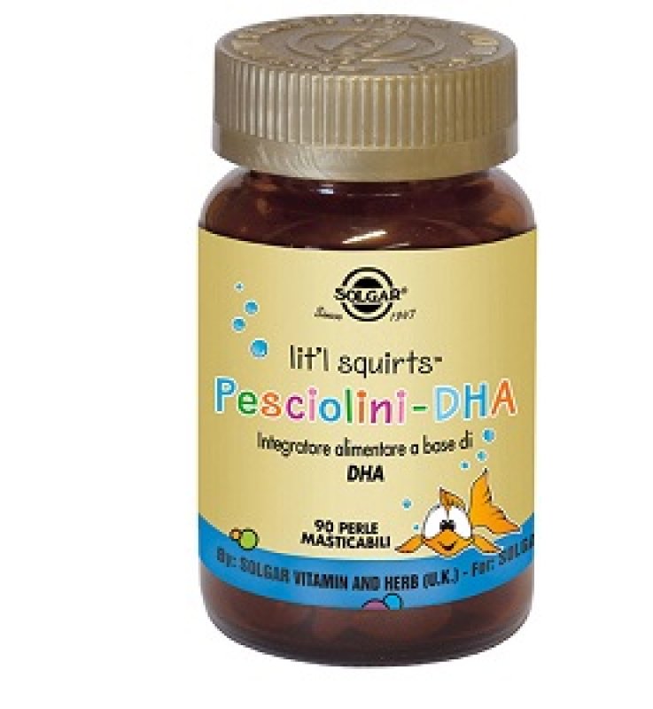 PESCIOLINI DHA 90 PERLE MASTICABILI