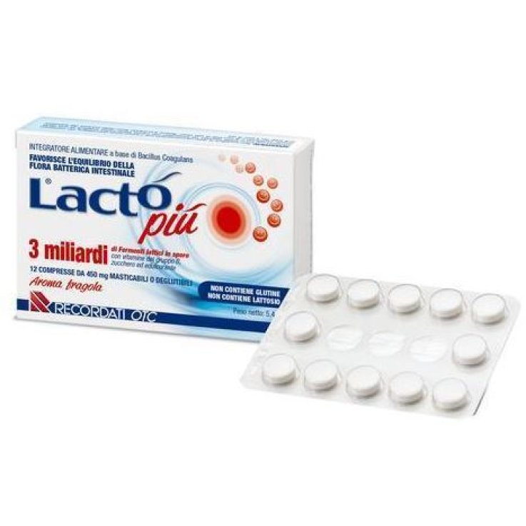 LACTO PIU' Integr. 12 Cpr LACTO PIU' Integr. 12 Cpr