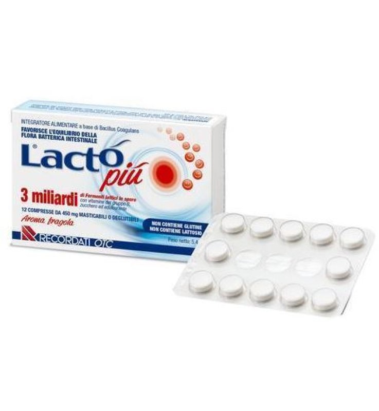 LACTO PIU' Integr. 12 Cpr