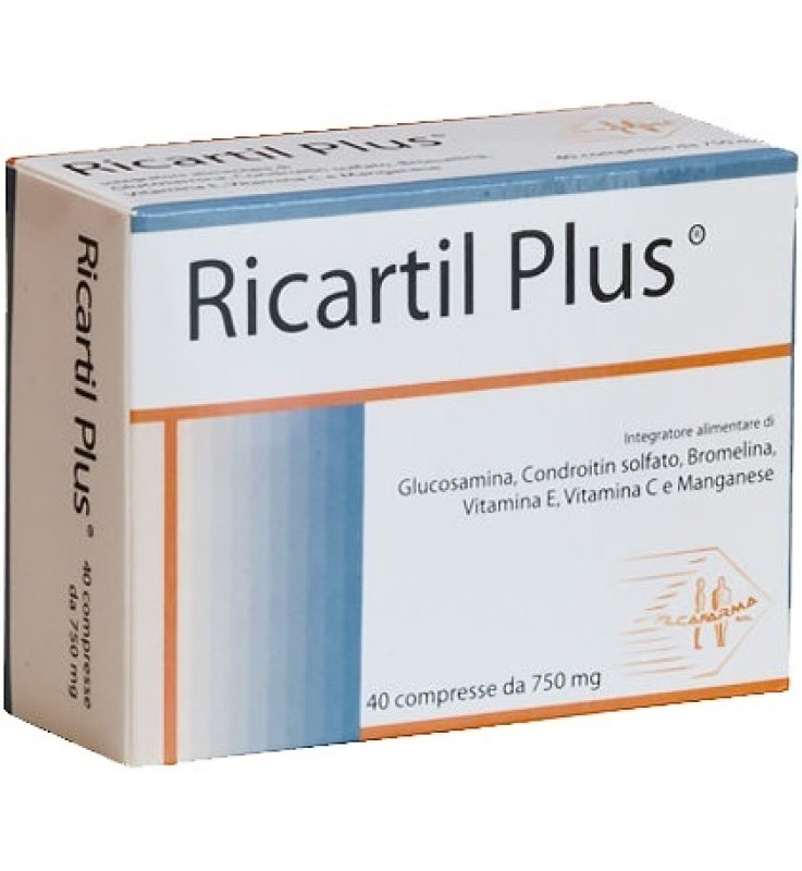 RICARTIL Plus 40 Cpr 750mg RICARTIL Plus 40 Cpr 750mg