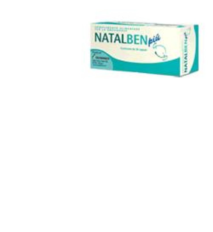NATALBEN PIU' 30 CAPSULE 26,60 G