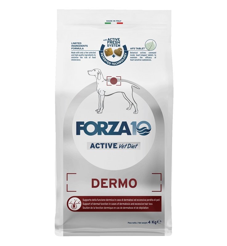 V FORZA10 DOG DERMO ACTIVE 4KG