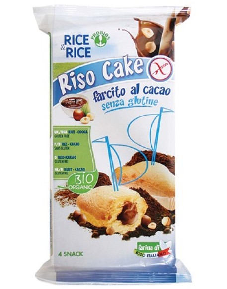 R&R Riso Cake Cacao 4x45g