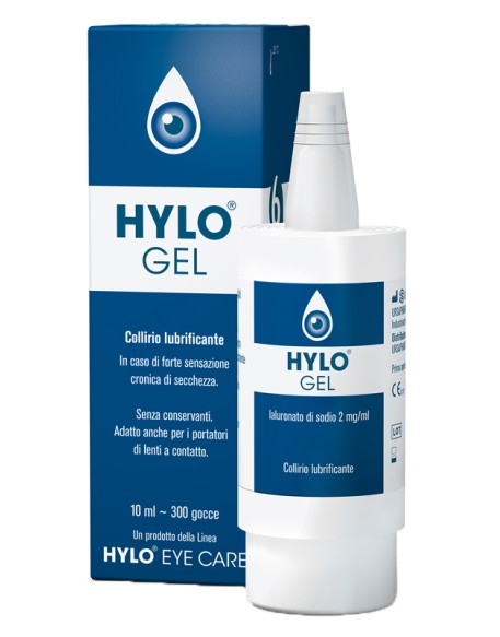 HYLO-GEL COLLIRIO LUBRIFICANTE ACIDO IALURONICO 0,2% 10 ML