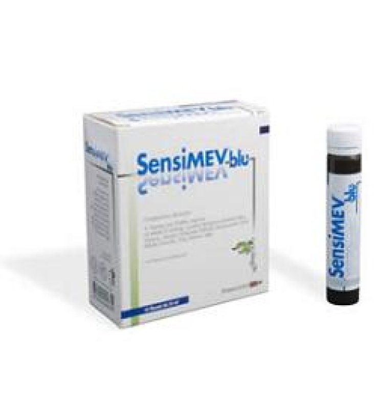 SENSIMEV BLU SCIROPPO 10 FLACONCINI 25 ML