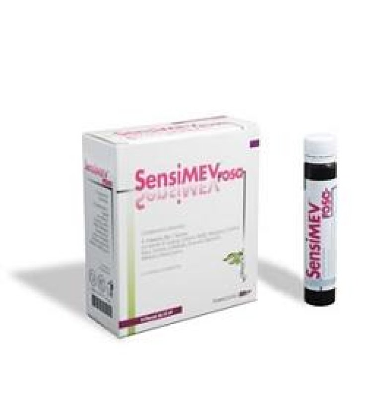 SENSIMEV ROSA SCIROPPO 10 FLACONCINI 25 ML