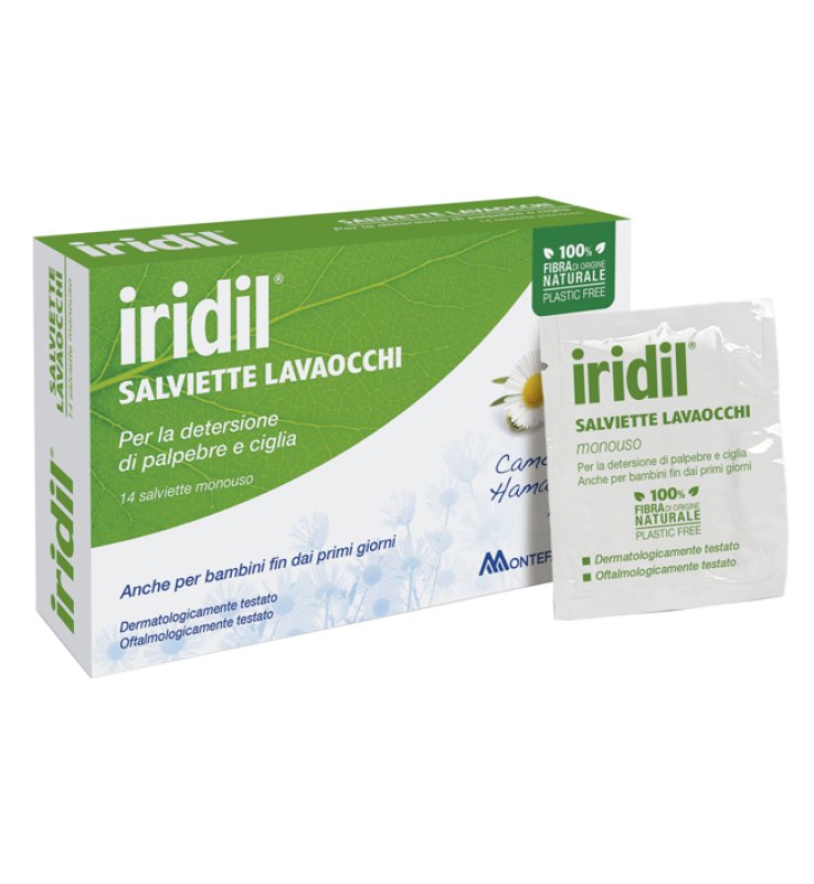IRIDIL LAVAOCCHI 14 SALVIETTE MONOUSO IRIDIL LAVAOCCHI 14 SALVIETTE MONOUSO