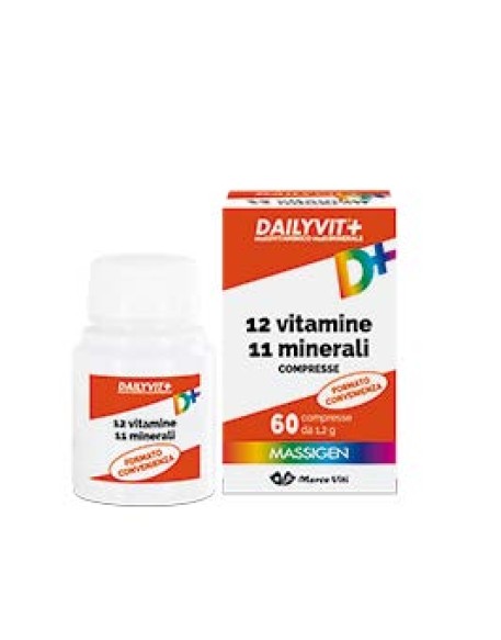 DAILYVIT+ 12 VITAMINE 11 MINERALI 60 COMPRESSE