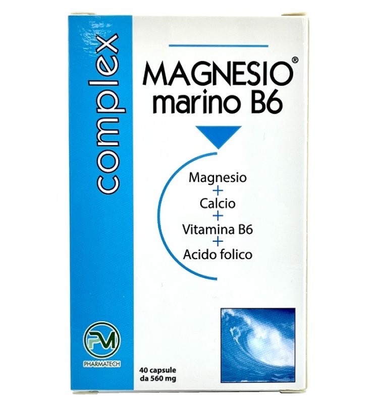 MAGNESIO MARINO B6 40 CAPSULE MAGNESIO MARINO B6 40 CAPSULE
