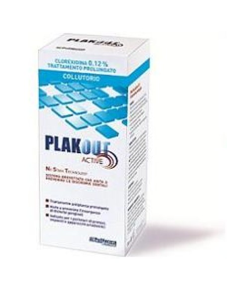 EMOFORM PLAK OUT ACTIVE CLOREXIDINA 0,12% COLLUTORIO 200 ML