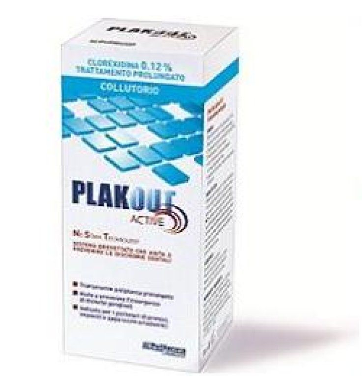 EMOFORM PLAK OUT ACTIVE CLOREXIDINA 0,12% COLLUTORIO 200 ML