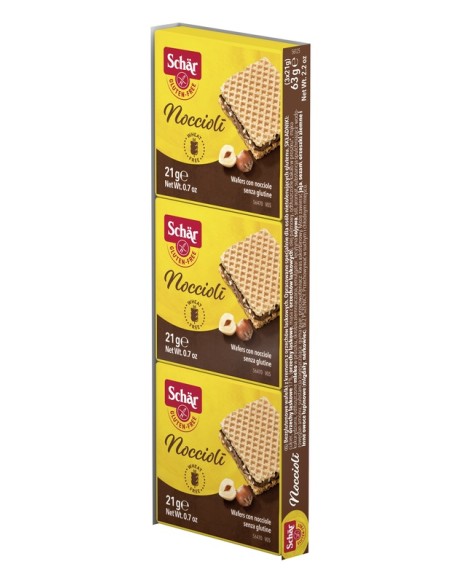 SCHAR-SNACK NOCCIOLI 3X21G