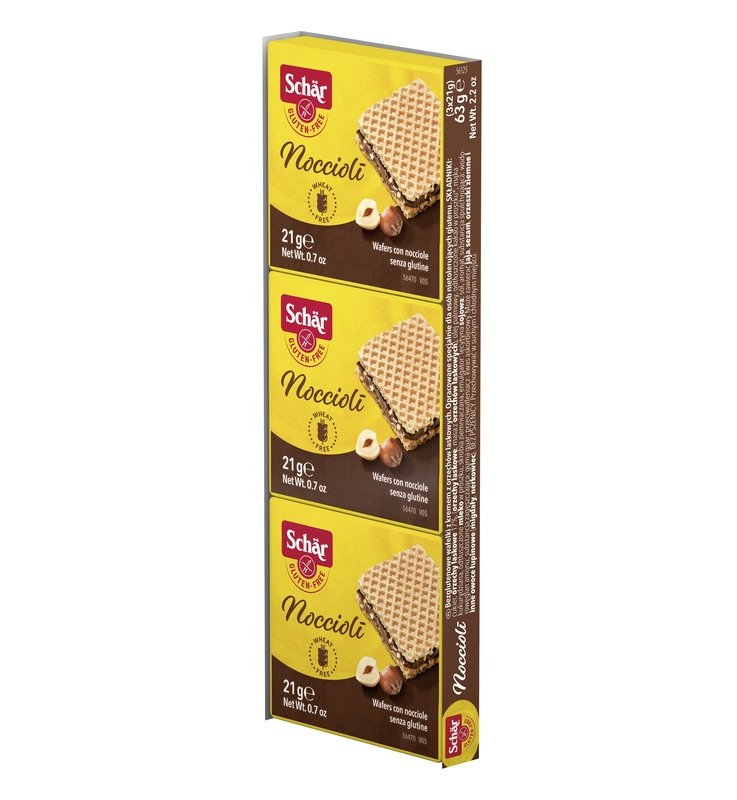 SCHAR-SNACK NOCCIOLI 3X21G