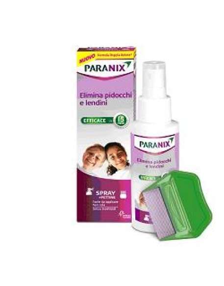 SPRAY PARANIX TRATTAMENTO ANTIPEDICULOSI 100 ML + PETTINE